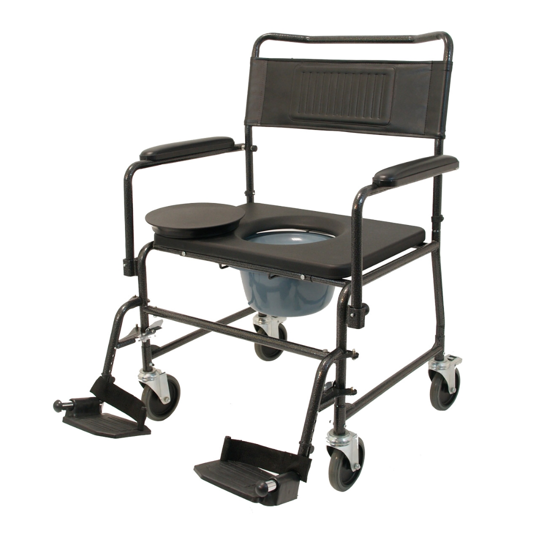Drive DeVilBliss Wheeled commode chair TRS 200 XXL Anthracite Drive DeVilBliss Wheeled commode chair TRS 200 XXL Anthracite